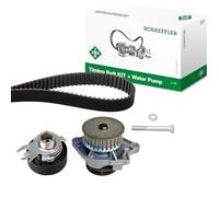 INA 530 0199 30 Bomba de agua + kit de correa de distribución Número de dientes: 27 22 mm Compatible con VW Polo IV Hatchback 9N, 9A Lupo/Lupo 3L 6X1, 6E1 Fox Hatchback 5Z1, 5Z3, 5Z4 POLO 6N2, SEAT