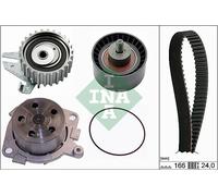 INA 530 0226 30 Bomba de Agua & Kit Correa de Distribución para Alfa Romeo, Fiat