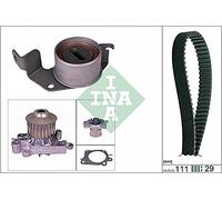 INA 530 0302 30 Bomba de agua + kit de correa de distribución Número de dientes: 24 33,5 mm con soporte