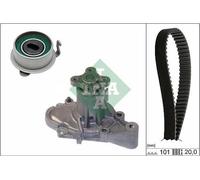 INA 530 0355 30 Bomba de agua + kit de correa de distribución