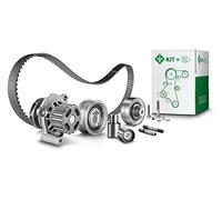 INA 530 0375 30 Bomba de agua + kit de correa de distribución Número de dientes: 19 29 mm Compatible con FORD Fiesta Mk6 Hatchback CB1, CCN, JA8, JR8 Focus Mk2 Familiar DA, FFS, DS, CITROËN C3 II SC