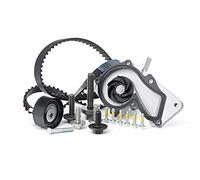 INA 530 0495 30 Bomba de agua + kit de correa de distribución 27 mm Compatible con FORD Fiesta Mk6 Hatchback CB1, CCN, JA8, JR8 MONDEO IV Turnier BA7 FOCUS III Turnier C-Max II DXA/CB7, DXA/CEU, VOLVO