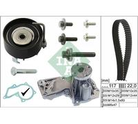 INA 530 0495 30 Kit Distribución Con Bomba De Agua Ford B-Max 1,4