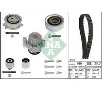 INA 530 0550 32 Agua Bomba & Regulador Cinturón Kit para Audi,Seat,Skoda,VW