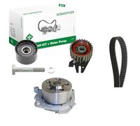 INA 530 0606 30 Bomba de agua + kit de correa de distribución 30 mm Compatible con ALFA ROMEO GIULIETTA 940, LANCIA DELTA III 844