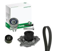 INA 530 0622 30 Bomba de agua + kit de correa de distribución 30 mm con junta Compatible con FIAT PUNTO 188 BRAVO II 198, ALFA ROMEO 147 937
