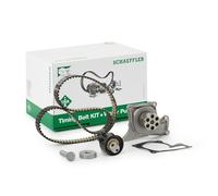 INA 530 0843 30 Bomba de agua + kit de correa de distribución para RENAULT