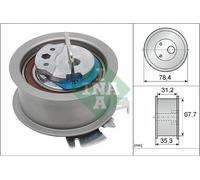 INA 531 0565 30 Polea Tensora, Regulador Cinturón para Audi, Ford, Seat, Skoda ,