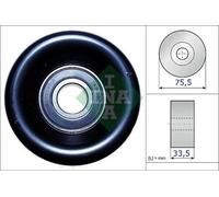 INA 531 0827 10 Polea tensora correa poli V para HONDA CR-V III (RE)