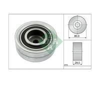 Ina 532 0111 10 Desviación Papel de Liderazgo Dentada para VW Skoda Seat Audi