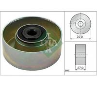 INA 532 0214 10 Polea inversión / guía correa poli V para CITROËN XSARA (N1)