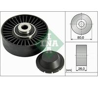 Polea inversión/guía, Correa poly V INA 532 0370 20