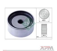 Ina 532 0504 10 Desviación Papel de Liderazgo Dentada para Opel Honda Mazda