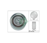 INA 532 0583 10 Polea inversión/guía correa poli V