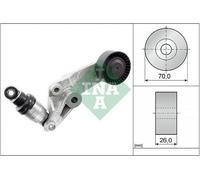 INA 534 0016 10 Brazo tensor correa poli V Ø70mm para TOYOTA AVENSIS Kombi (T25)