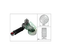 INA 534 0037 10 Brazo tensor correa poli V