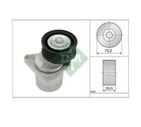 INA 534 0128 20 Brazo tensor correa poli V