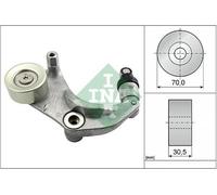 INA 534 0316 10 Brazo tensor correa poli V Ø70mm para HONDA CIVIC VIII Hatchback
