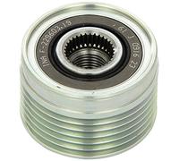 INA 535 0039 10 Polea libre del alternador Compatible con PEUGEOT 206 Fastback 2A/C, CITROËN C5 III Familiar RW, FORD Fiesta Mk5 Hatchback JH, JD, JH1, JD1, JH3, JD3, SUZUKI Grand Vitara I SUV FT, HT