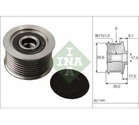 INA 535 0049 10 Rueda libre de alternador para MAZDA 6 Station Wagon (GY) 3 (BK)