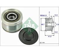 INA 535 0101 10 Embrague de Alternador Piñón Libre para Benz, Mitsubishi, Smart