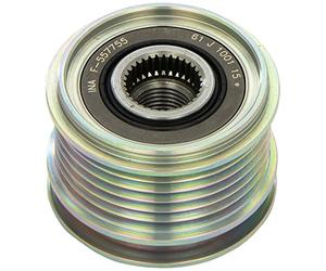 INA 535 0105 10 Polea libre del alternador Compatible con NISSAN Qashqai II J11, J11, RENAULT Megane 3 Grandtour KZ0/1 Clio 4 Grandtour KH Clio 4 Hatchback BH GRAND Scénic 3 JZ0/1