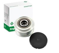 INA 535 0184 10 Rueda libre de alternador Compatible con TOYOTA AVENSIS Ranchera familiar T25 RAV 4 II CLA2, XA2, ZCA2, ACA2 COROLLA Verso ZER, ZZE12, R1 COROLLA ZZE12, NDE12, ZDE12 AVENSIS Sedán T25