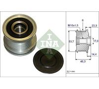 INA 535 0204 10 Rueda libre de alternador para OPEL Astra J Sports Tourer (P10)