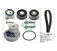 INA Bomba de Agua + Kit Correas Dentadas para Opel Astra G Cc F48_ F08_ F35_ T98