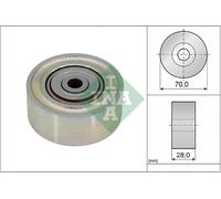 INA Desviación Papel de Liderazgo Correa Trapezoidal para Mitsubishi L 200 /