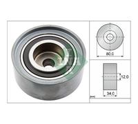 INA Desviación Papel de Liderazgo Dentada para VW Touran 2.0Tdi 16V Passat