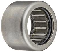 INA hk1514rs aguja rodamiento de rodillo, jaula de copa, anillo exterior y rodillo, jaula de acero, extremo abierto, único sello, métricas, 15 mm ID, 21 mm OD, 14 mm de ancho, 11000rpm máxima velocidad de rotación