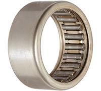INA hk2012 aguja rodamiento de rodillo, jaula de copa, anillo exterior y rodillo, jaula de acero, extremo abierto, métricas, 20 mm ID, 26 mm OD, 12 mm de ancho, 12000rpm máxima velocidad de rotación