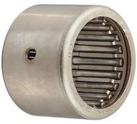 INA HK2020AS1 Rodamiento de agujas de aguja, taza dibujada enjaulada, anillo exterior y rodillo, jaula de acero, extremo abierto, agujero de aceite, métrico, 20mm de diámetro interior, 26mm de diámetro exterior, 20mm de ancho, 12000rpm velocidad máxima de rotación