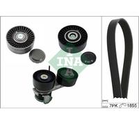 INA Juego De Correas De Poly V Para BMW 3 Series Cabriolet E93 E92 E82