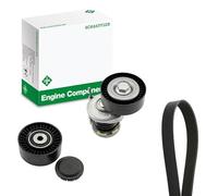 INA Juego de correas trapeciales poli V 529 0467 10 1613mm Compatible con VW CRAFTER 30-35 Autobús 2E CRAFTER 30-50 Furgón 2E CRAFTER 30-50 Caja/Chasis 2F, AUDI A4 B7 Avant 8ED A4 B6 Avant 8E5