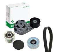 Kit de correa trapezoidal acanalada con polea de rueda libre 529 0482 20 INA