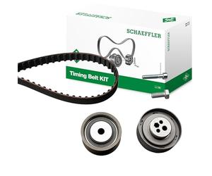 INA Kit de correa de distribución 530 0161 10 27mm Compatible con AUDI A4 B5 Sedán 8D2 80 B4 Sedán 8C, 8C2 A4 B5 Avant 8D5 Cabriolet B4 8G7 A8 D2 4D2, 4D8 80 B4 Avant 8C5