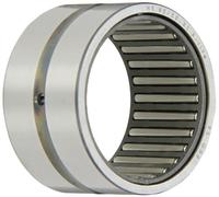 INA NK42/30 Rodamiento de agujas, anillo exterior y rodillo, jaula de acero, extremo abierto, agujero de aceite, métrico, 42 mm ID, 52 mm OD, 30 mm de ancho, 10000rpm velocidad de rotación máxima