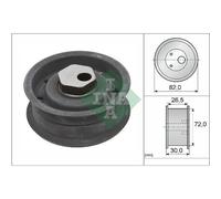 INA Polea Tensora Correa Dentada para Ford Escort V RS Cosworth 4x4 2.0