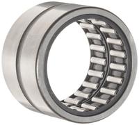 INA RNA4908 Rodamiento de aguja de precisión, jaula de acero, extremo abierto, agujero de aceite, métrico, 48 mm ID, 62 mm OD, 22 mm de ancho, 9500 rpm velocidad máxima de rotación