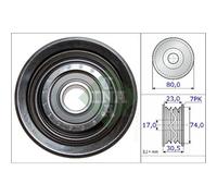 INA Rodillo De Guía De Correa De Poly V Para Honda Civic VIII Hatchback 1.8