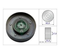 INA Rodillo Guía De Correa Poly V Para Audi A4 Avant 1.8 TFSI 2.0 VW