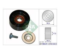 INA Rodillo Guía De Correa Poly V Para Mercedes-Benz Clase C SLK