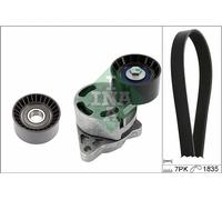 INA Set Correa Poli V para Opel Vivaro Caja F7 Movano X70 F9 de Renault Master