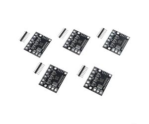INA3221 Módulo de monitoreo de energía con tres canales de medición independientes, interfaz I2C y soporte para múltiples condiciones por canal (pizarra)