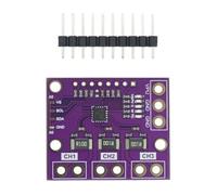 INA3221 Sensores De Monitor De Voltajes De Corriente De Triple Canal Interfaces I2C SMBUS Bus De Derivación De Medición Del Lado Alto Soporte De 26 V Módulo De Sensores De Corriente De Medición Del
