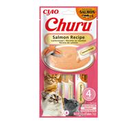 INABA CAT CHURU Receta Salmón 4x14g