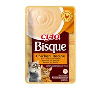 INABA Cat Ciao Bisque - alimento complementario con sabor a pollo para gatos 40g