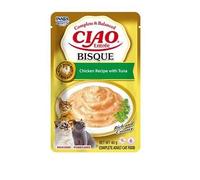 INABA CAT CIAO ENTRÉE BISQUE DE POLLO Y ATÚN 40 g